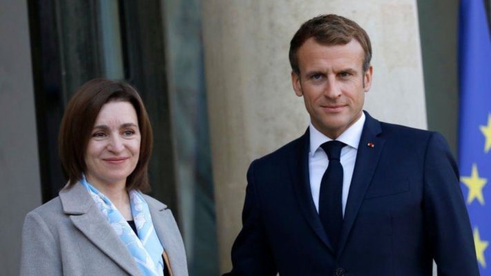 Promisiunea făcută de Emmanuel Macron după ce Maia Sandu a câștigat un nou mandat