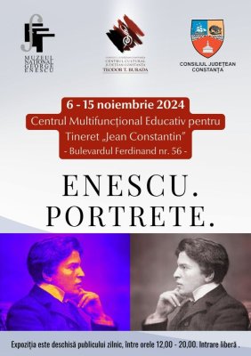 Invitație la expoziția foto-documentară „George Enescu. Portrete”
