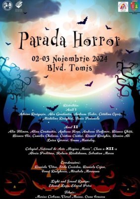 Bulevardul Tomis devine scena unei petreceri de Halloween