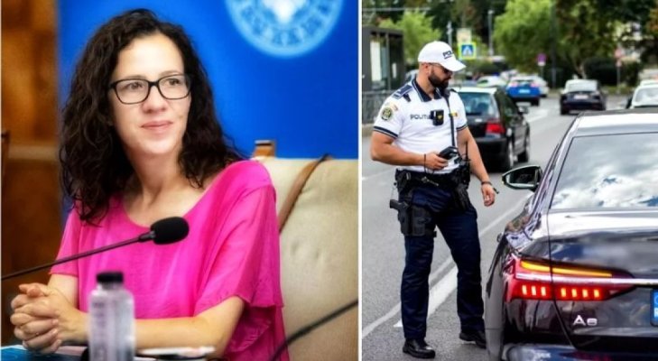 Soțul Roxanei Mînzatu, viitoare vicepreședintă a Comisiei Europene, a fost amendat de Poliție
