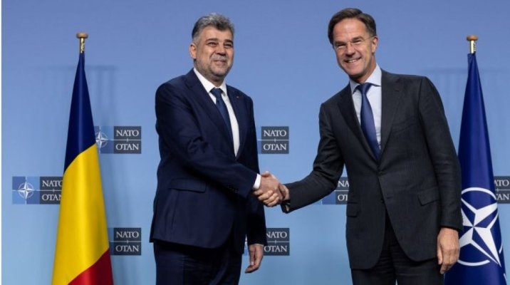 Premierul Ciolacu, mesaj ferm la întâlnirea cu șeful NATO despre întărirea rolului Alianței în România