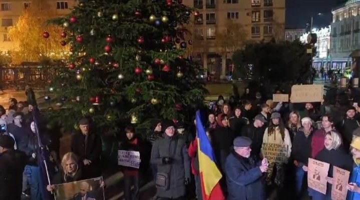  Continuă protestele din ţară împotriva lui Călin Georgescu