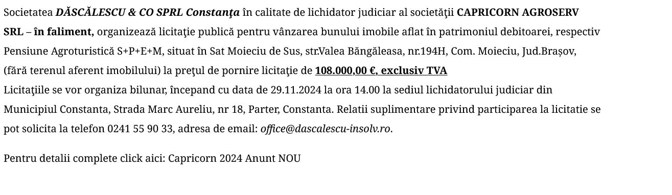 in faliment de un deceniu! Cum a ramas o afacerista din Constanta fara vila de 100.000 de euro de la Moeciu in faliment de un deceniu! Cum a ramas o afacerista din Constanta fara vila de 100.000 de euro de la Moeciu