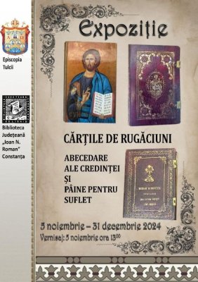 Biblioteca Județeană vă invită la o expoziție temporară de carte religioasă