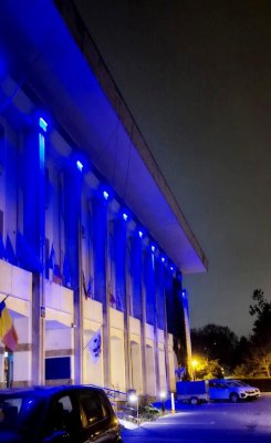 Primăria Constanța va fi iluminată în albastru de Ziua mondială a pneumoniei