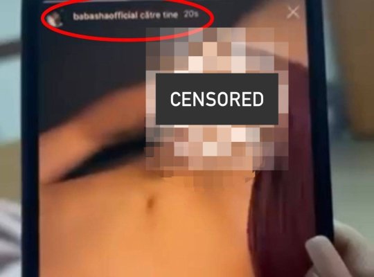 Cântărețul Babasha caută celebritatea cu imagini interzise pe rețelele de socializare?! Video