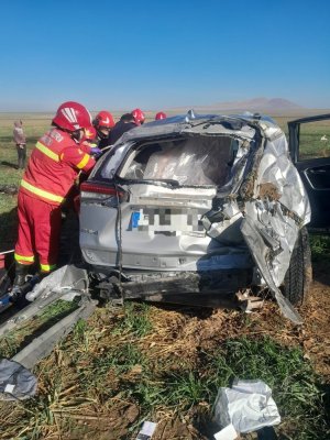 Accident grav la Tulcea! Șoferul a pierdut controlul volanului
