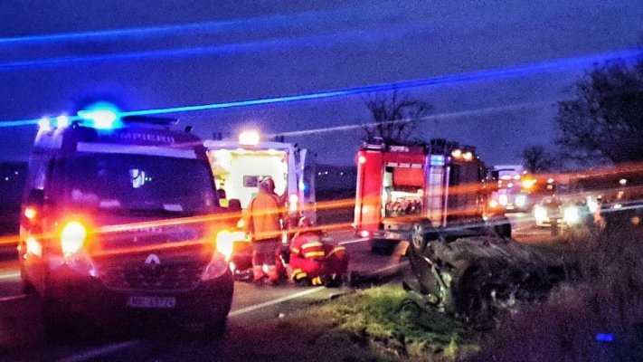 Accident deosebit de grav pe DN2: trei morți și șase răniți