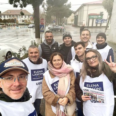 Echipa USR, în campanie electorală la Constanța