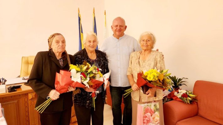 Primarul din Agigea, Cristian Cîrjaliu, a sărbătorit seniorii comunei
