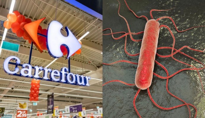 Alertă alimentară la Carrefour! Un lot de cașcaval contaminat cu Listeria monocytogenes