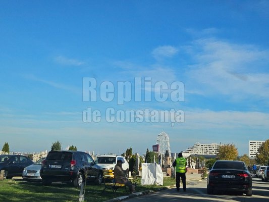 Super aglomerație în cimitirul Municipal, de Sâmbăta Morților