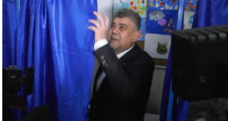 Marcel Ciolacu a votat pentru cât mai multe victorii ale României și ale românilor. Video 