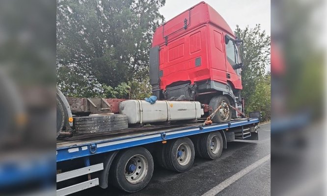 Autocamion uzat, interzis la intrarea în țară  la PTF Vama Veche