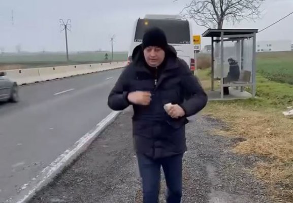 Florin Mitroi, călător incognito în microbuzele de transport județean! Video