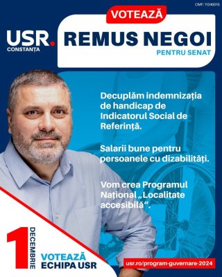 Remus Negoi, măsuri pentru oamenii cu dizabilități