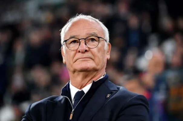 Fotbal: Antrenorul Claudio Ranieri revine la cârma echipei AS Roma pentru al treilea mandat