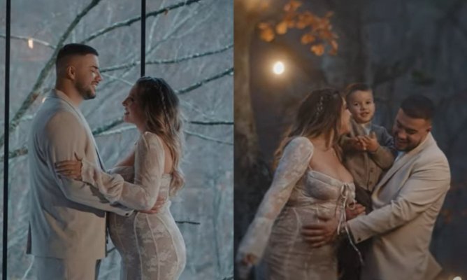 Culiță Sterp a dezvăluit sexul bebelușului pe care îl așteaptă. „Asta-i burta lui mami și aici e…”