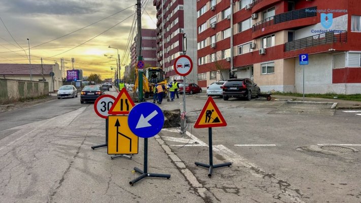 Un tronson al străzii Baba Novac a intrat în reabilitare 