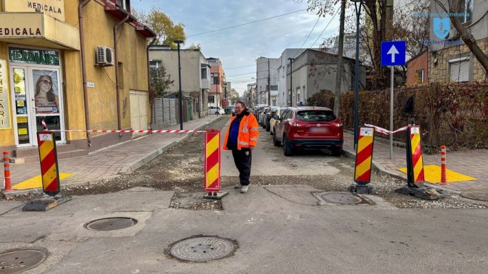 Restricții de trafic. Se decopertează carosabilul pe strada Cuza Vodă! 