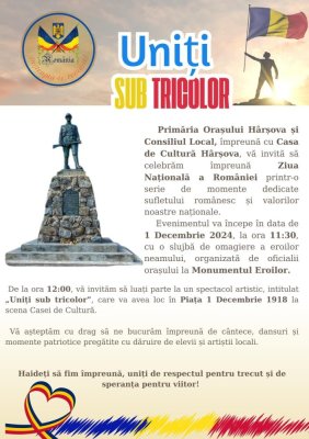 Primăria Hârșova sărbătorește Ziua Națională a României