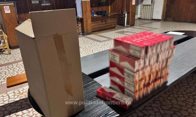 Peste 2 milioane de țigarete, în valoare de 480.000 de euro, au fost descoperite de Poliția de Frontieră