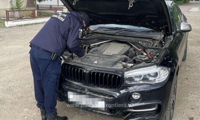 Peste 300 de autovehicule furate descoperite la frontieră în 2024. Video