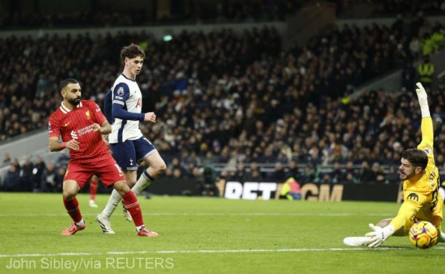 Premier League: FC Liverpool, victorie categorică în meciul cu Tottenham - 6 - 3
