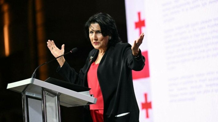 Președinta Georgiei critică reacţia lentă a Europei: „Georgienii aşteaptă încă măsuri”