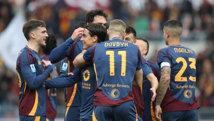 Fotbal: AS Roma, victorie categorică în meciul cu Parma (5-0) din Serie A