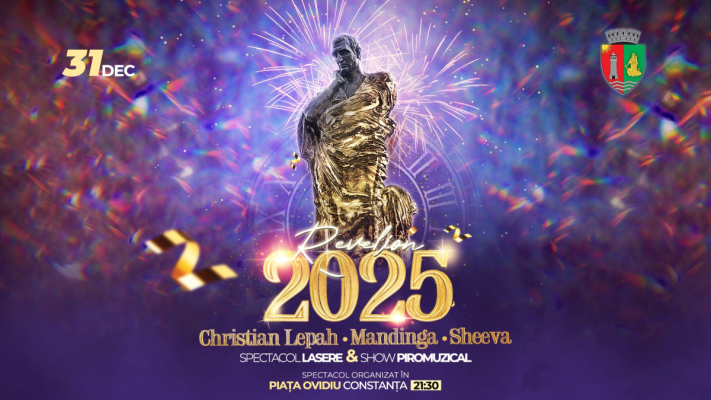 Super show de Revelion 2025 în Piața Ovidiu din Constanța!