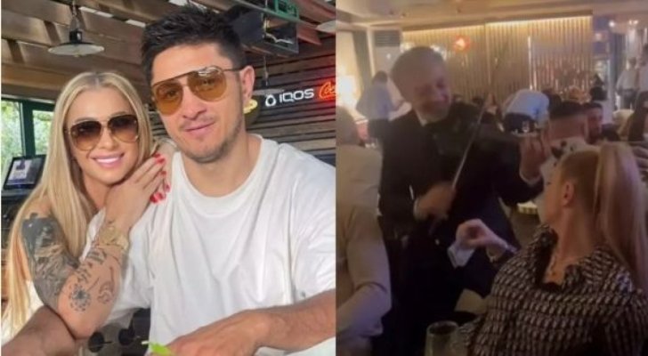 Anamaria Prodan a sărbătorit victoria lui Ronald Gavril. Impresara a dat bani la lăutari pentru iubitul ei