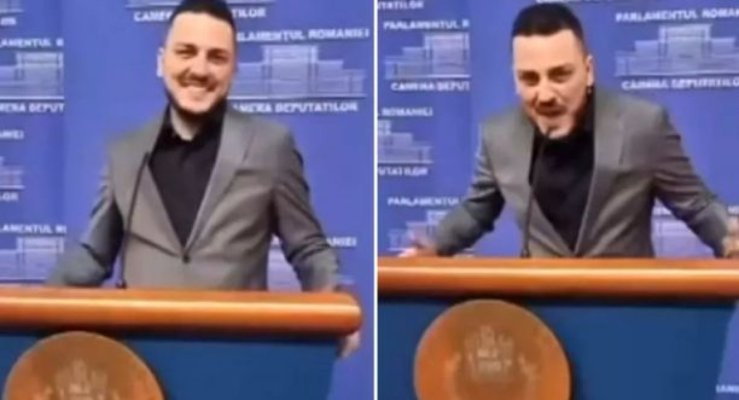 Makaveli, amenințări în Parlamentul României: „Ascundeți-vă soțiile”