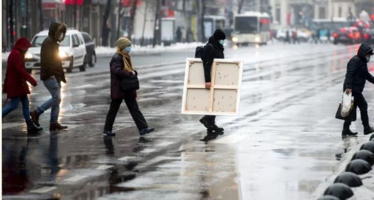 Constanța, sub cod portocaliu de vânt, viscol și ploi