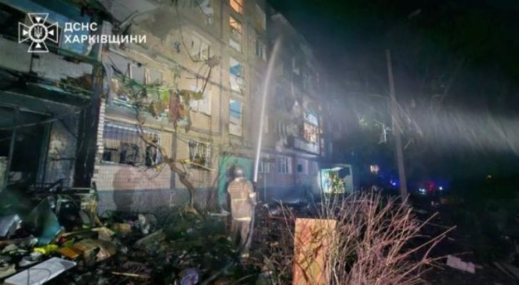 Atac masiv al Rusiei cu rachete balistice asupra Harkovului, în dimineața de Crăciun