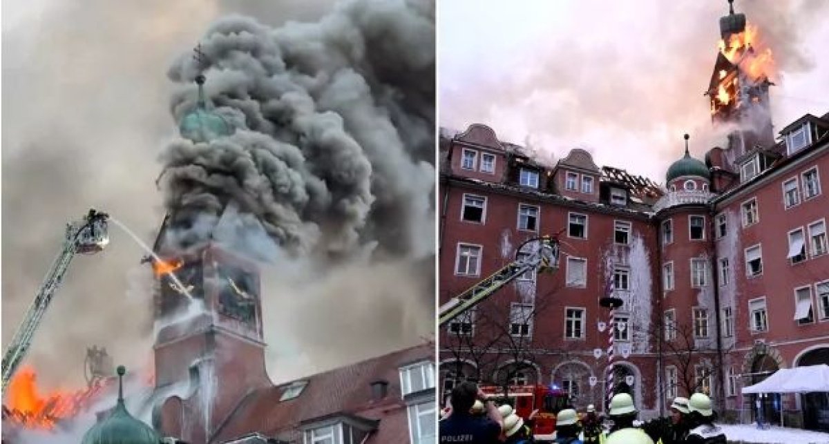Incendiu violent la un azil de batrani. 15 de persoane au ajuns la spital Incendiu violent la un azil de batrani. 15 de persoane au ajuns la spital