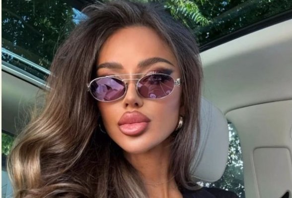 Cadou inedit pentru Bianca Drăgușanu de Crăciun. Are multă blană