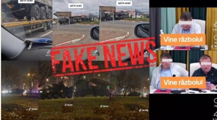 Val de tentative de dezinformare, în mediul online, în special pe platforma TikTok