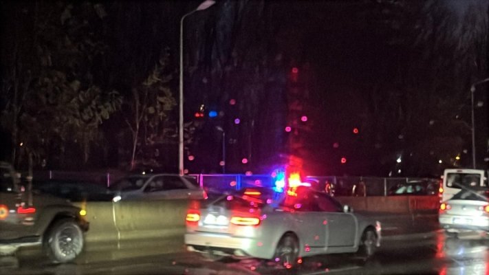 Accident rutier, pe bulevardul Tomis, în zona Dedeman