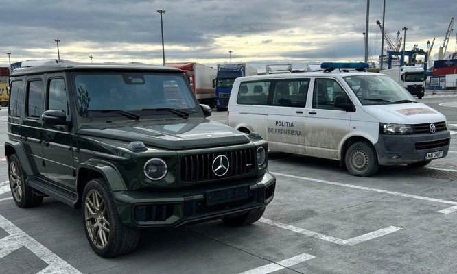 Autoturism de lux, căutat de autoritățile din Polonia, descoperit în Constanța. Video