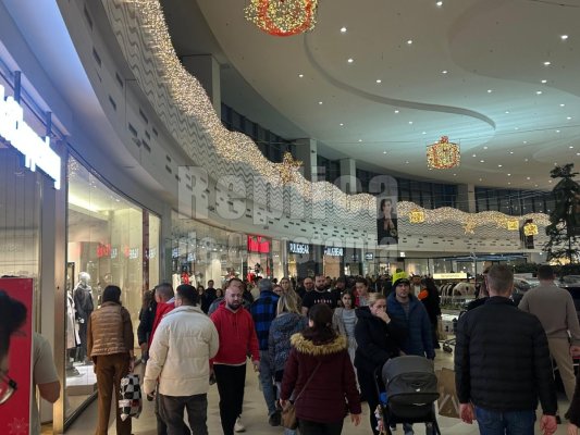 Haos generalizat în mall-urile din Constanța: Vivo și City Mall, record de vizitatori la cumpărături și căscat gura! Video