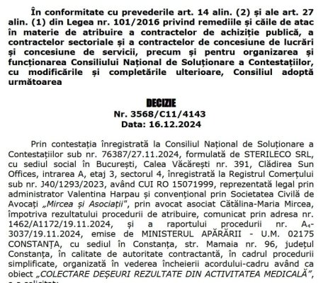 Cum a reușit o firmă din „mafia gunoaielor“ să blocheze o licitație la Constanța!