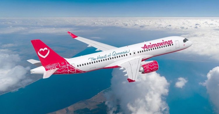 Moment istoric în aviația din România: AnimaWings introduce prima aeronavă Airbus A220-300