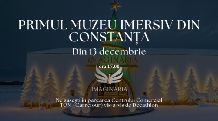 Primul Muzeu imersiv din Constanța, un loc dedicat artei digitale și simțurilor!