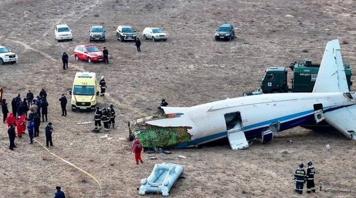 Ce spune Rusia despre cauzele care au dus la prăbușirea avionului azer  
