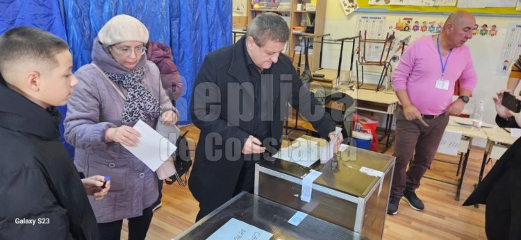 Ovidiu Cupșa, AUR, și-a exercitat dreptul la vot. Sper ca astăzi să fie o revoluție! Video