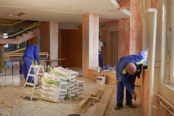 Lucrările de reabilitare la Spitalul Județean Constanța avansează