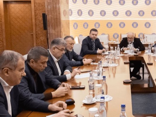 Discuţii între liderii PSD, PNL, UDMR şi reprezentantul minorităţilor naţionale, la Guvern 