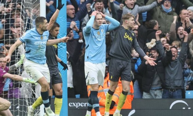 Încă un meci dezastruos făcut de City, cu Haaland ratând un penalty 