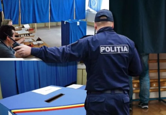 Un bărbat și fiul acestuia de 17 ani au luat la bătaie un alegător, într-o secție de votare
